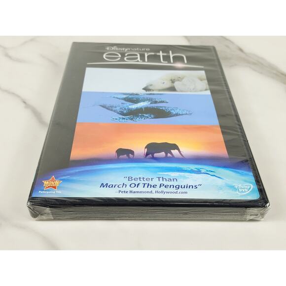 Movie Disney Earth DVD New Sealed James Earl Jones 2009 Dolby Digital - Picture 7 of 10